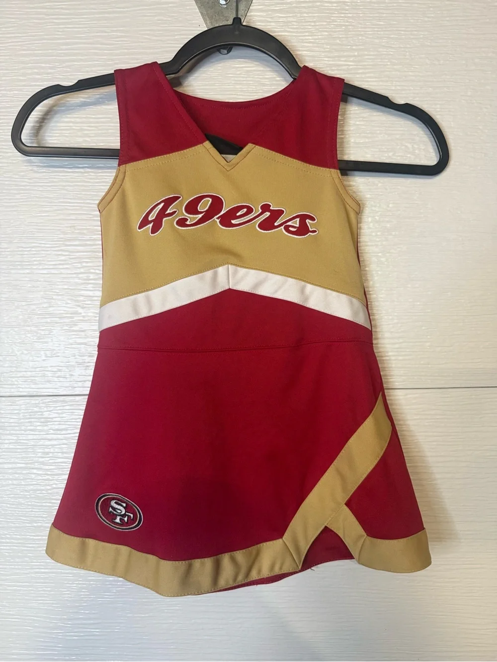 NFL SAN FRANCISCO GIRLS CHEER DRESS SMALL 4